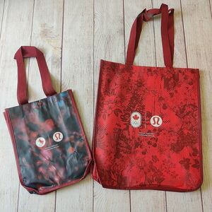 Lululemon limited edition 2024 Olympics reusable shopping bags